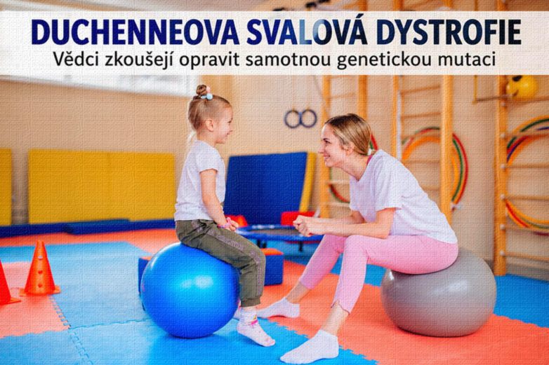 Duchennova svalová dystrofie: vědci zkoušejí opravit chybu přímo v&nbsp;DNA